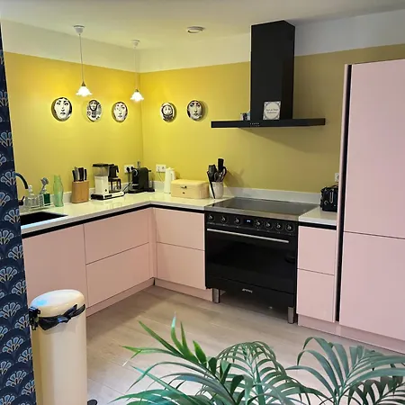 Stylish & Colorful With Large Garden! Appartement
